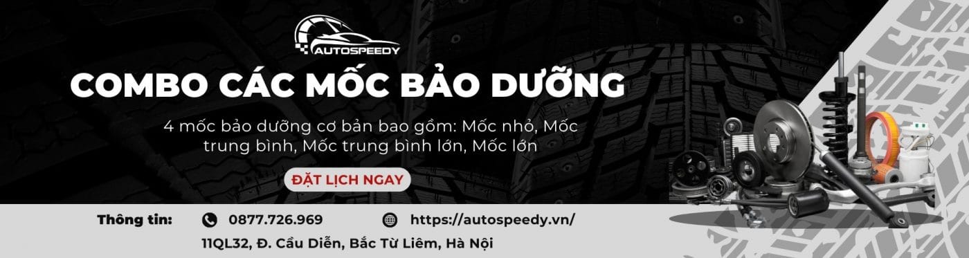 Các mốc bảo dưỡng ô tô