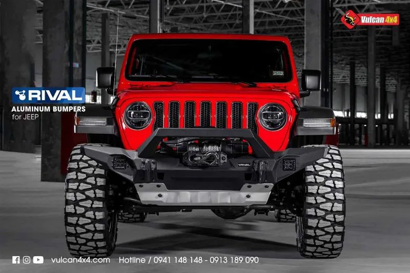 Ba đờ sốc độ xe bán tải off-road mạnh mẽ, chinh phục mọi địa hình
