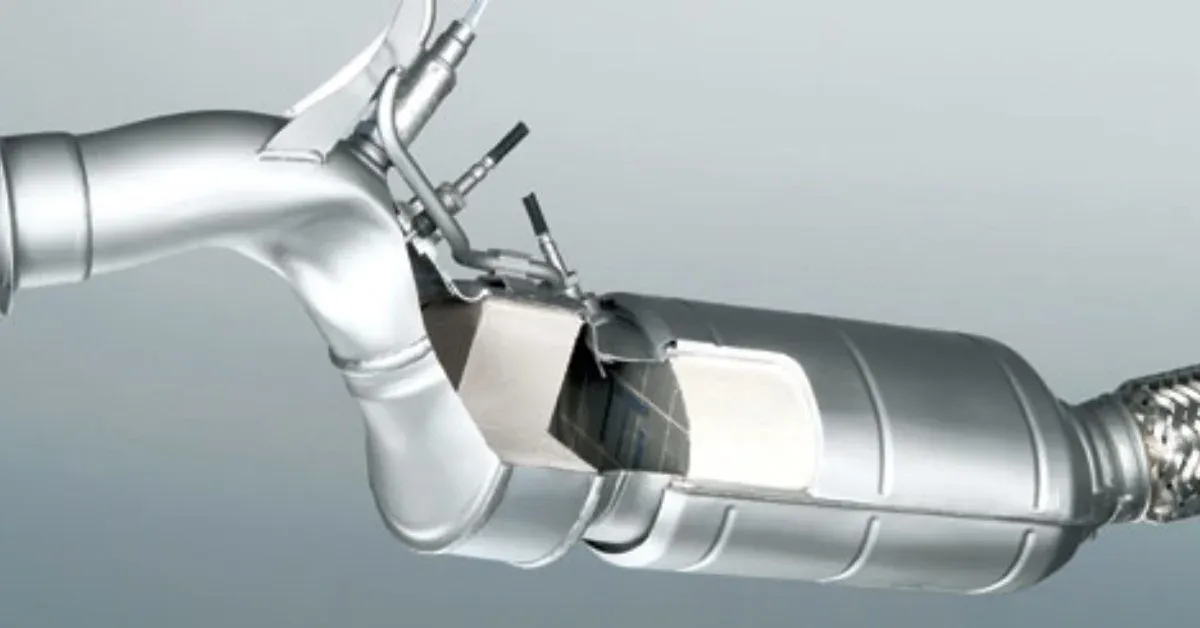 Cảm biến oxy xe ô tô vị trí sau bộ chuyển đổi xúc tác