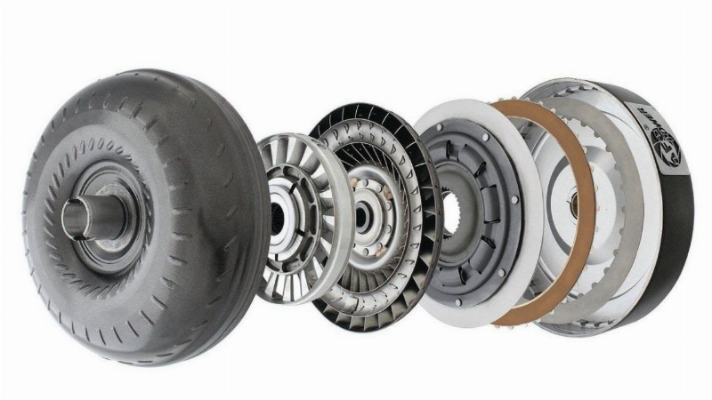 Hình ảnh cấu tạo biến mô hộp số tự động ô tô, các bộ phận bánh bơm turbine stator