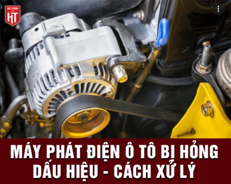 Dấu hiệu nhận biết sớm puly hoặc dây đai ô tô bị mòn hoặc hỏng