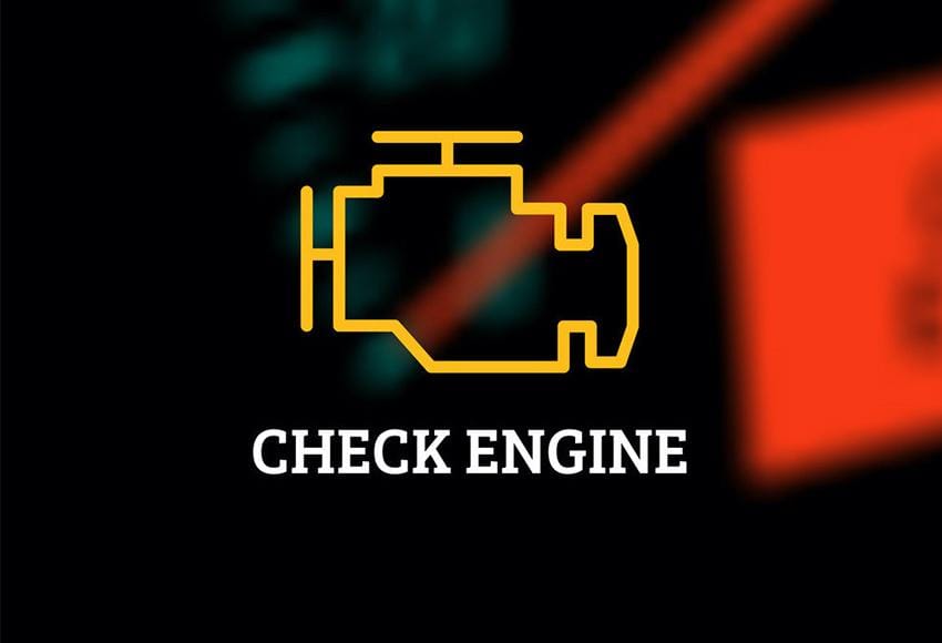 den check engine tren o to bao hieu dieu gi