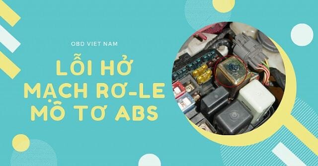 Hệ thống phanh ABS trên ô tô, chi tiết các bộ phận liên quan đến lỗi C0273