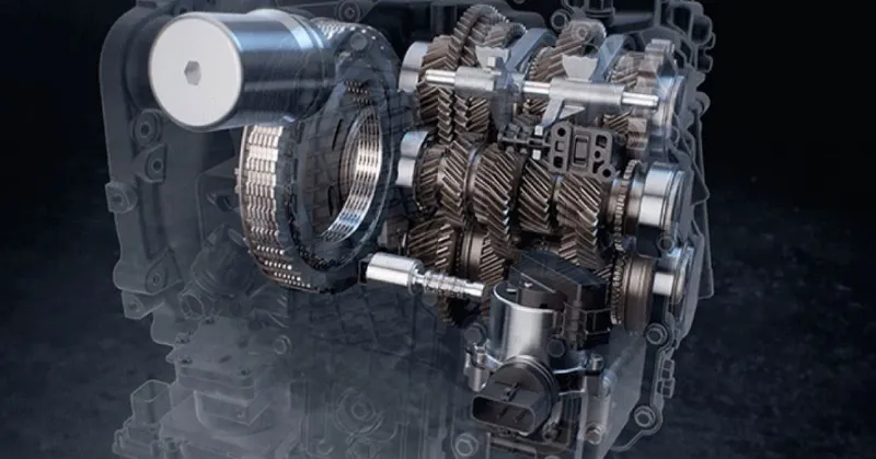 Mô tả cách hoạt động nhanh chóng của hệ thống hai ly hợp trong hộp số DCT