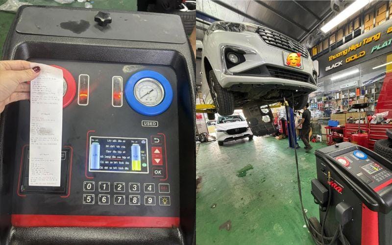 Kiểm tra hộp số tự động xe Mazda