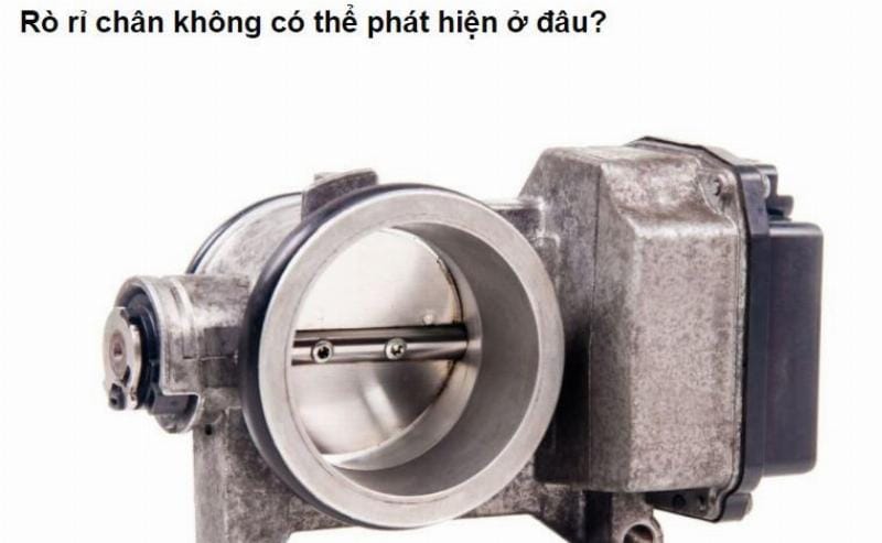Kiểm tra rò rỉ chân không trên xe Honda, sử dụng bình xịt kiểm tra rò rỉ và tìm kiếm dấu hiệu rò rỉ