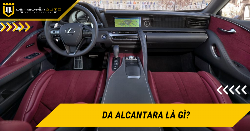 So sánh độ mềm mại giữa Alcantara và da thật trong nội thất ô tô