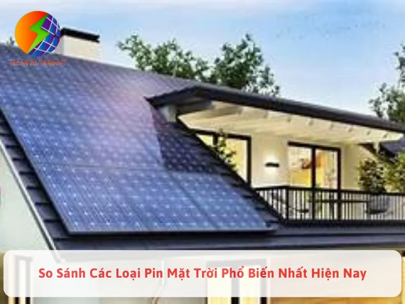 So sánh hiệu suất các loại pin mặt trời ô tô