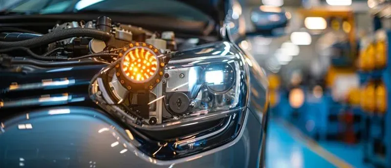 Vị trí các cuộn dây đánh lửa trong động cơ Toyota để xác định vị trí cuộn dây số 5 liên quan đến lỗi P0355