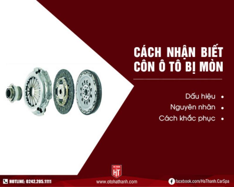 Bàn ép ô tô bị mòn, dấu hiệu nhận biết và cách khắc phục