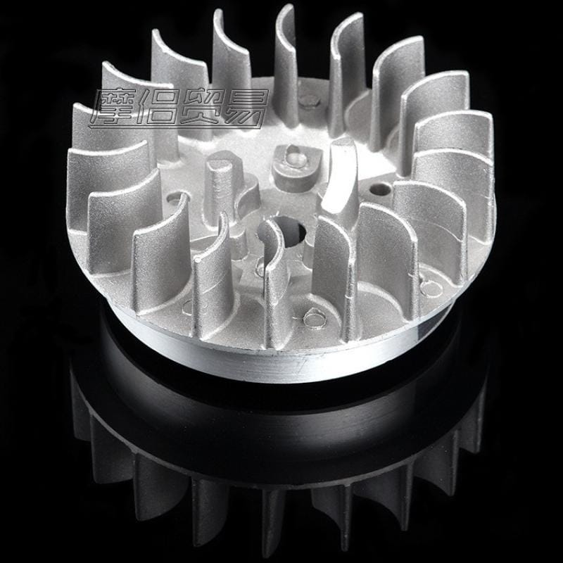 Bánh đà ô tô sau khi lắp đặt hoàn chỉnh vào xe