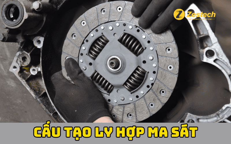 Bánh đà ô tô và vị trí kết nối với động cơ, truyền lực tới hộp số