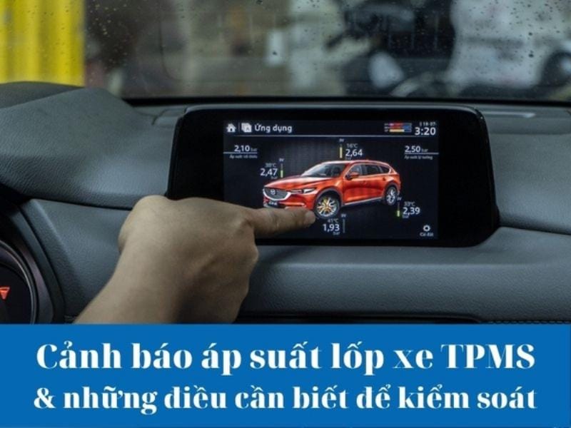 Bơm điện có thể ảnh hưởng đến hệ thống TPMS trên xe ô tô