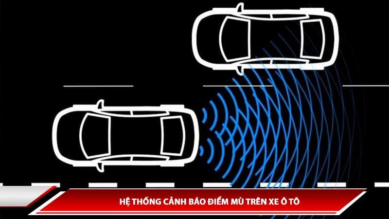 Đèn cảnh báo BSM hoặc RCTA hiển thị trên gương chiếu hậu hoặc màn hình