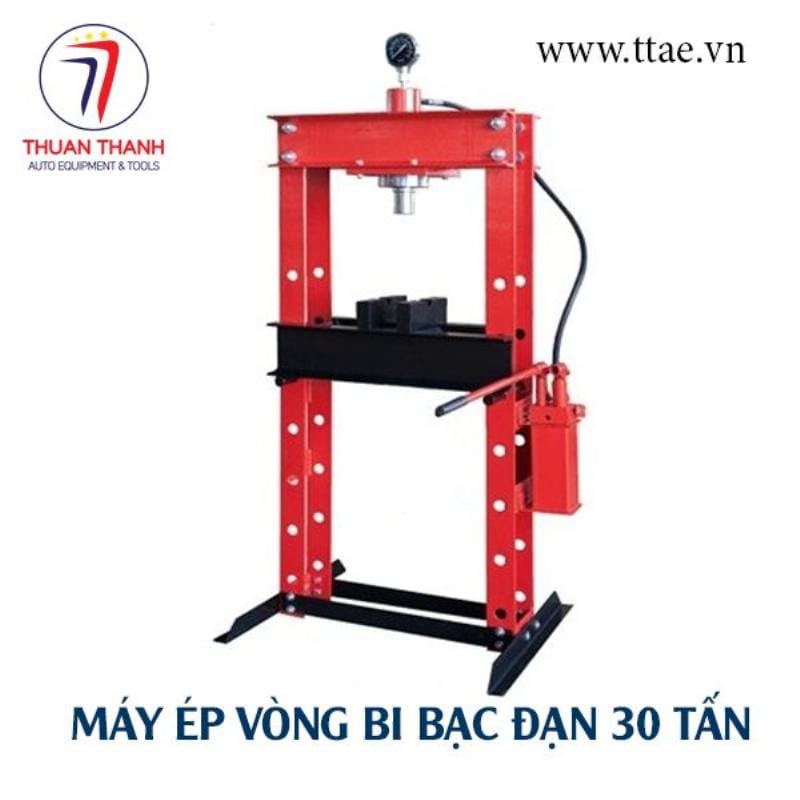 Su dung ban ep thuy luc de ep vong bi tren phu tung o to