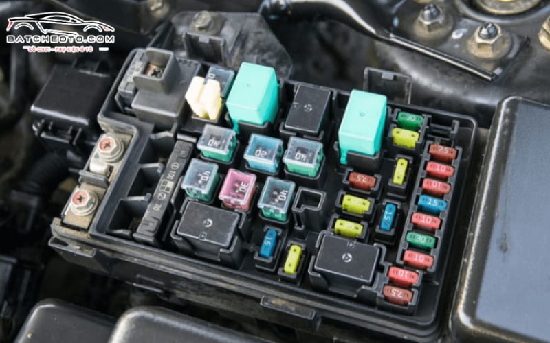 Kiem tra he thong dien xe o to cau chi ro le