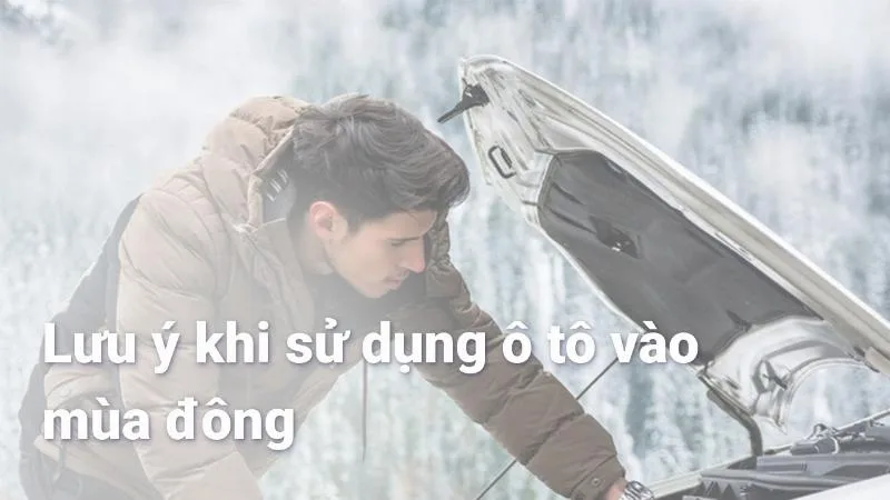 Nước rửa kính mùa đông chống đóng băng, đảm bảo an toàn khi lái xe trong điều kiện thời tiết lạnh giá