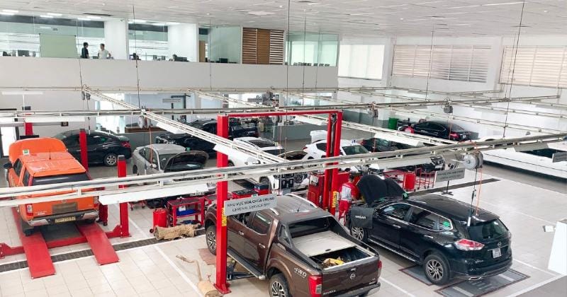 Sửa chữa bảo dưỡng ô tô uy tín Hà Nội