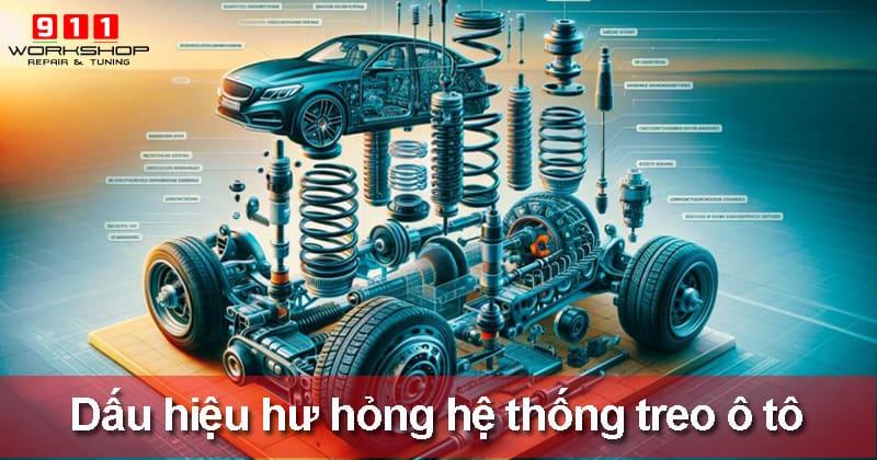 Xe bị kêu ở gầm do hệ thống treo bị mòn